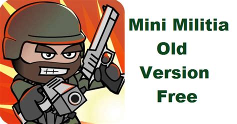 mini militia old version